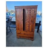 cedar cabinet