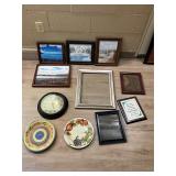 Assorted pictures and plates- few more added