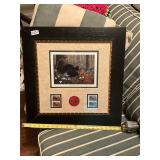 NWTF Framed, Numbered, Picture/ Stamp