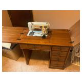 American Home Sewing Machine and FULL cabinet