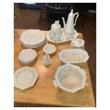 Independence Ironstone Dishes- 19 pieces
