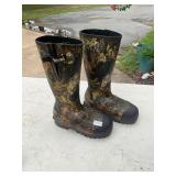 Browning 2000 Thinsulate Ultra  Rubber Camo Boots