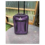 Travel Select Rolling Suitcase- Never used- purple