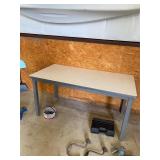 Shop Table w/Gray Legs