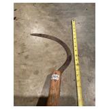 Vintage hand scythe