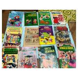 12- assorted vintage Comic books