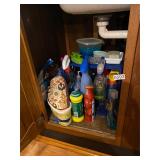 Cleaning Supplies - Under Kitchen Sink