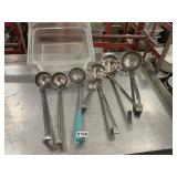 7 assorted ladles