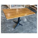 Nice pedestal table sizes in pics