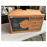 Single laundry sink with legs- new in box