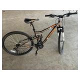 Mongoose 21 speed bike- brown