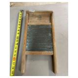 Small vintage washboard