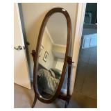 4 ft oval dressing mirror