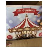 Mr. Christmas Deluxe Carousel Musical Animated