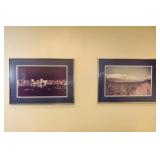 VTG City Landscape Framed Prints