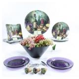 Wine Serving & Plate Sets, Fruit Bowl,