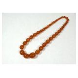 VTG Amber Baltic Bead Necklace