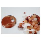 Loose Carnelian Stones for Jewelery Making