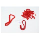 Loose Red Crystal & Beads for Jewelery Making