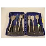 Set of Irwin Spade Bits in Case