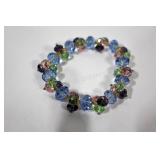 Faceted Crystal Stone Bracelet