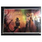 DEF Leppard Pyromania Tour In Concert Poster 1983