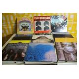 Rock Vintage Black & Yellow Vinyl Albums