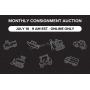July Monthly Consignment Auction