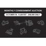 October Monthly Consignment Auction