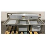 Regency 2-Bay Stainless Steel Sink