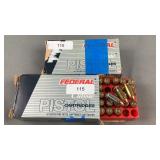 (100) Rnds Reloaded 9mm Luger Ammo