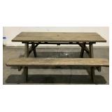 Wooden Picnic Table