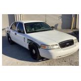 2011 Ford Crown Victoria Police Interceptor RWD