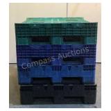 (4) 48" X 44" Collapsible Crates