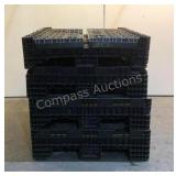 (4) 56" X 48" Collapsible Crates