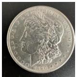 1890-P US Morgan Silver Dollar