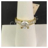 $15,600 18 KT Yellow Gold 1.5CT Diamond Ring