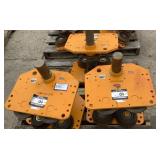 (3) Harrington 10 Ton Beam Trollies