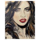 Lg Emma Sheldrake Original Acrylic "Va Voom" 35x47