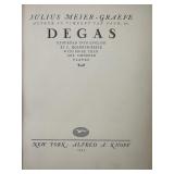 Degas Book Julius Meier-Graefe J. Holroyd-Reece