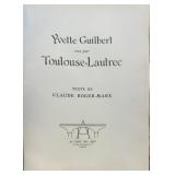 7pc Yvette Guilbert vue par Toulouse-Loutrec