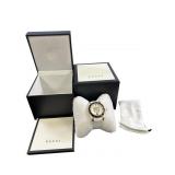 Gucci Dive Feline Wrist Watch with White Band