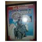 SA Stock Show & Rodeo 50th Anniv. Signed Print