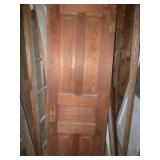 Vintage Cedar Wood Panel Door