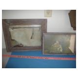 Andrew Wyeth 2pc Framed Realist Art Prints