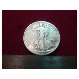 1942-P US Silver Walking Liberty Half Dollar