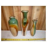 3pc Set - Fabulous Ceramic Vases