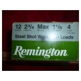 Remington 12ga Steel Shot #4 Shot Shells - 25rds