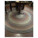 Large Round Woven Rug