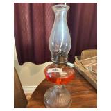 Glass Oil Lamp